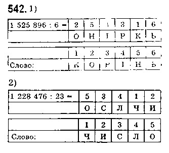 Вправа 542 математика 5 клас Істер 2018