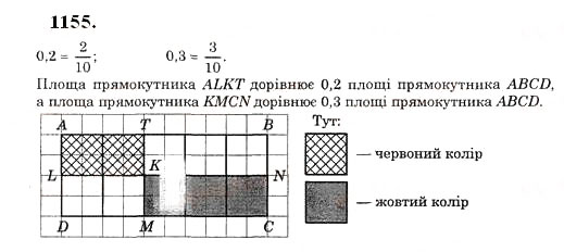 Вправа 1155 математика 5 клас Істер 2013