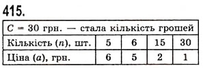 Вправа 415 математика 5 клас Істер 2013
