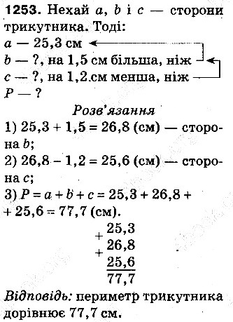 Вправа 1253 математика 5 клас Тарасенкова 2013