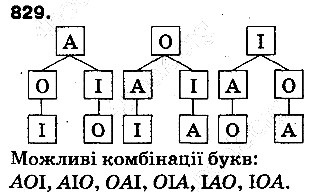 Вправа 829 математика 5 клас Тарасенкова 2013