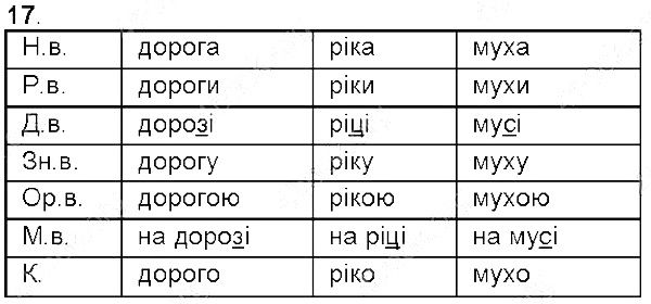 Вправа 17 українська мова 5 клас Глазова 2013