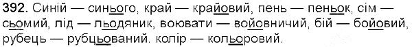Вправа 392 українська мова 5 клас Глазова 2013