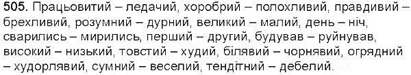 Вправа 505 українська мова 5 клас Глазова 2013