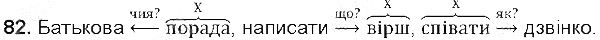 Вправа 82 українська мова 5 клас Глазова 2013