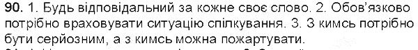 Вправа 90 українська мова 5 клас Глазова 2013