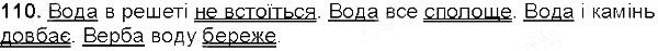 Вправа 110 українська мова 5 клас Єрмоленко Сичова 2013