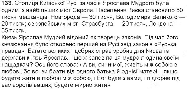 Вправа 133 українська мова 5 клас Єрмоленко Сичова 2013