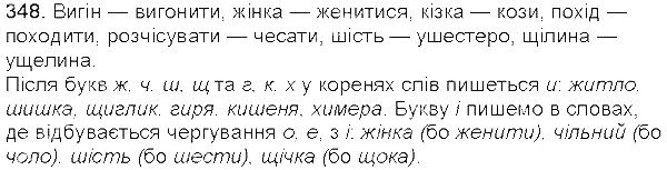 Вправа 348 українська мова 5 клас Єрмоленко Сичова 2013