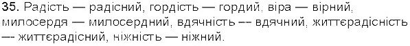 Вправа 35 українська мова 5 клас Єрмоленко Сичова 2013