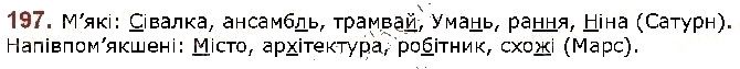 Вправа 197 українська мова 5 клас Заболотний 2018