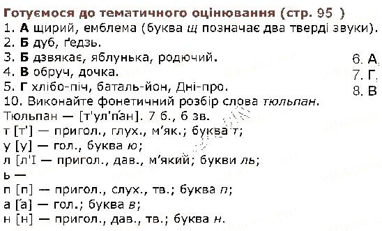 Сторінка 95 українська мова 5 клас Заболотний 2018