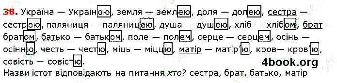 Вправа 38 українська мова 5 клас Глазова 2018
