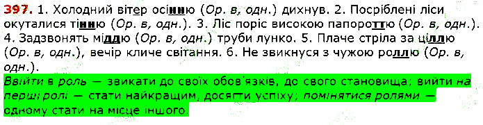 Вправа 397 українська мова 5 клас Глазова 2018