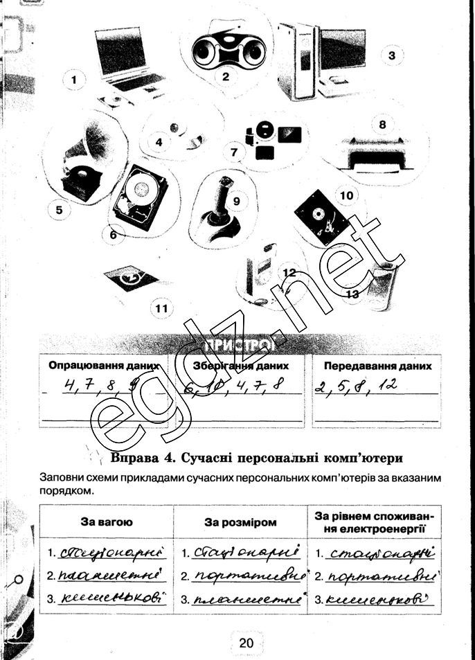Сторінка 20 інформатика 5 клас Морзе 2014