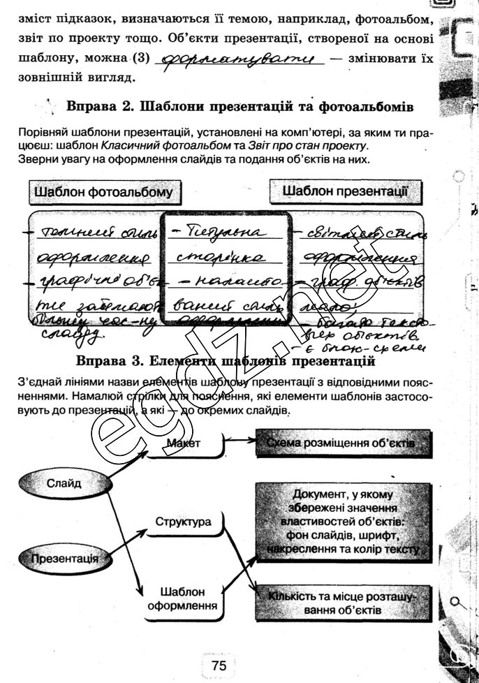 Сторінка 75 інформатика 5 клас Морзе 2014
