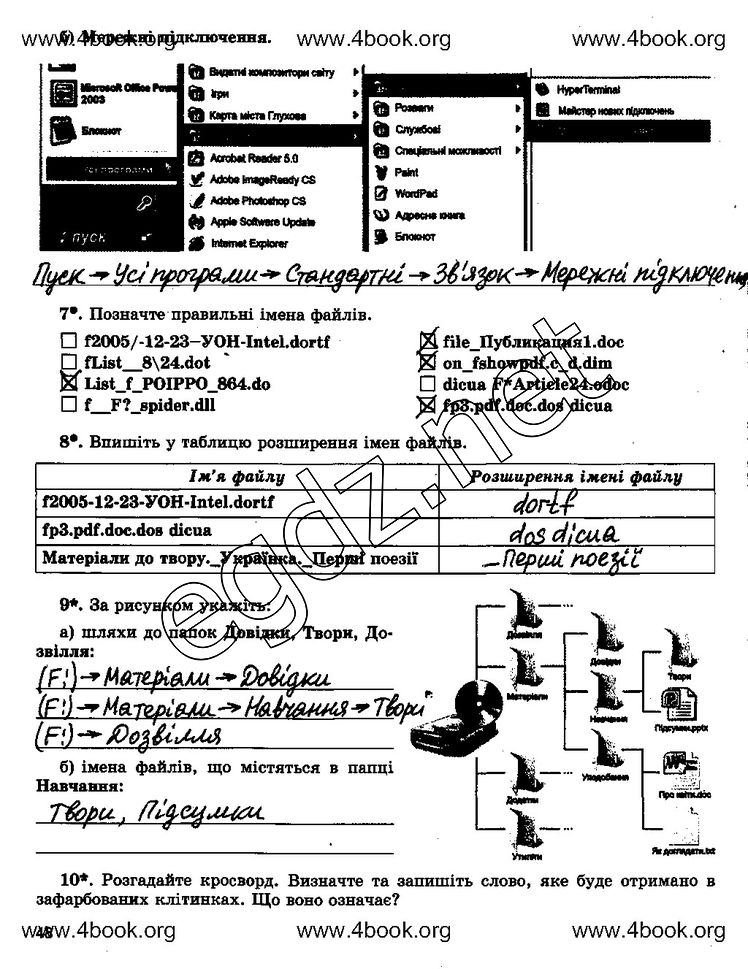 Сторінка 48 інформатика 5 клас Ривкінд 2014