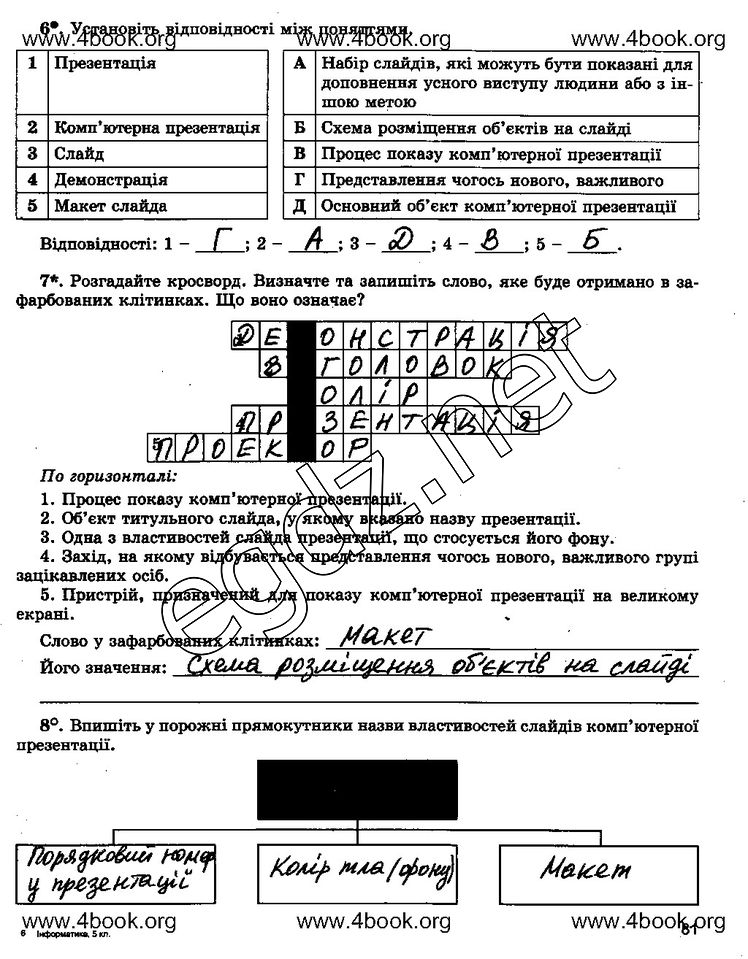 Сторінка 81 інформатика 5 клас Ривкінд 2014