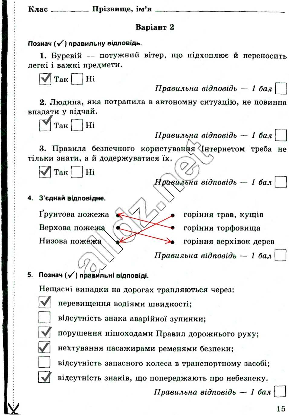Стр15 основи здоров'я 5 клас Бойченко 2013
