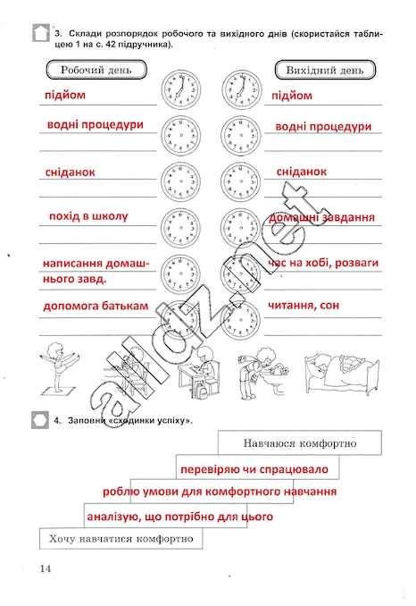 Сторінка 14 основи здоров'я 5 клас Бойченко 2013