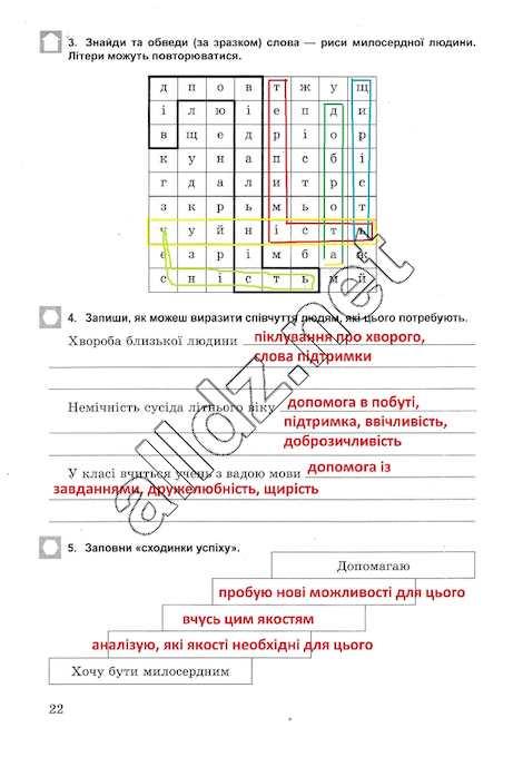 Сторінка 22 основи здоров'я 5 клас Бойченко 2013