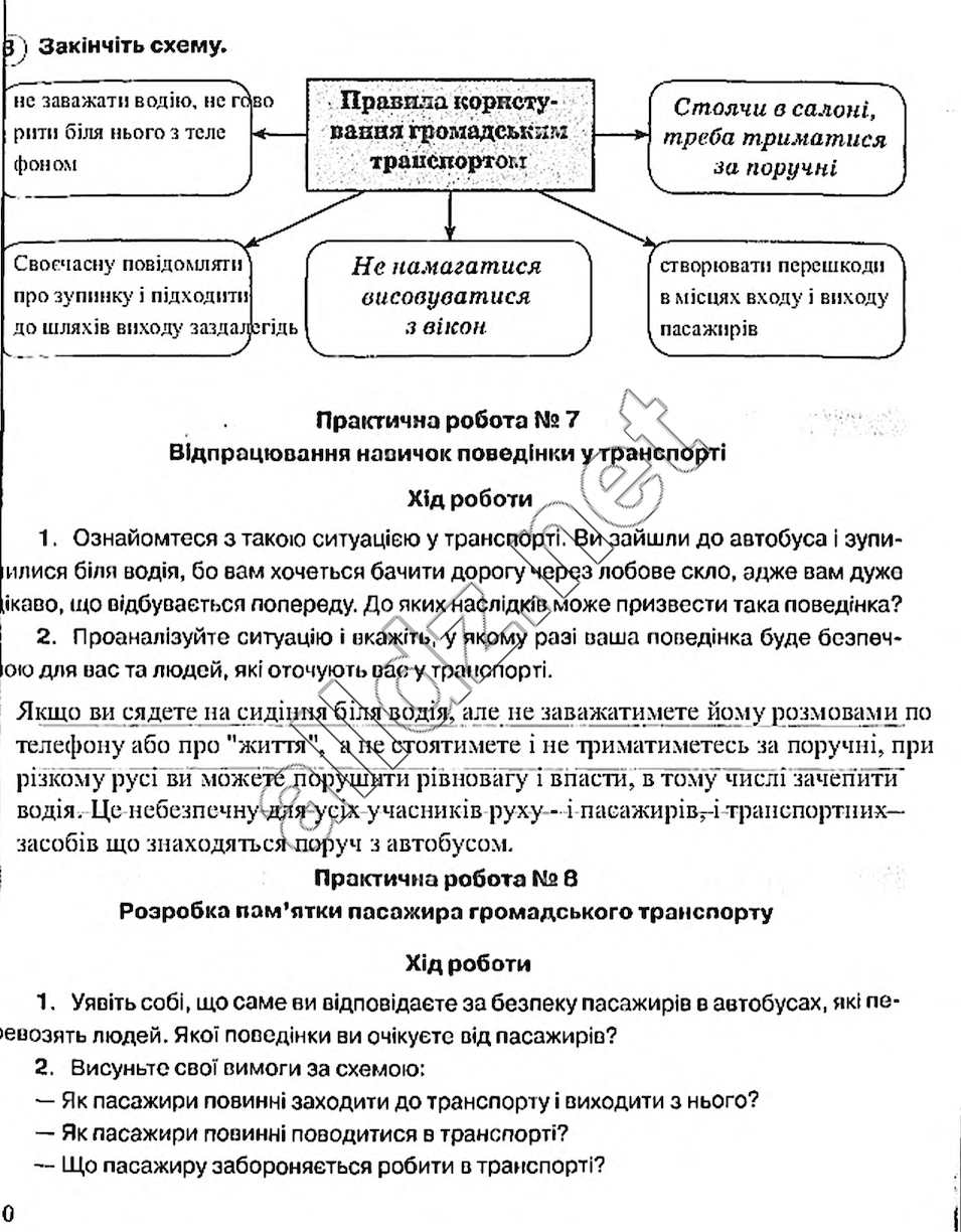 Сторінка 10 основи здоров'я 5 клас Тагліна 2013
