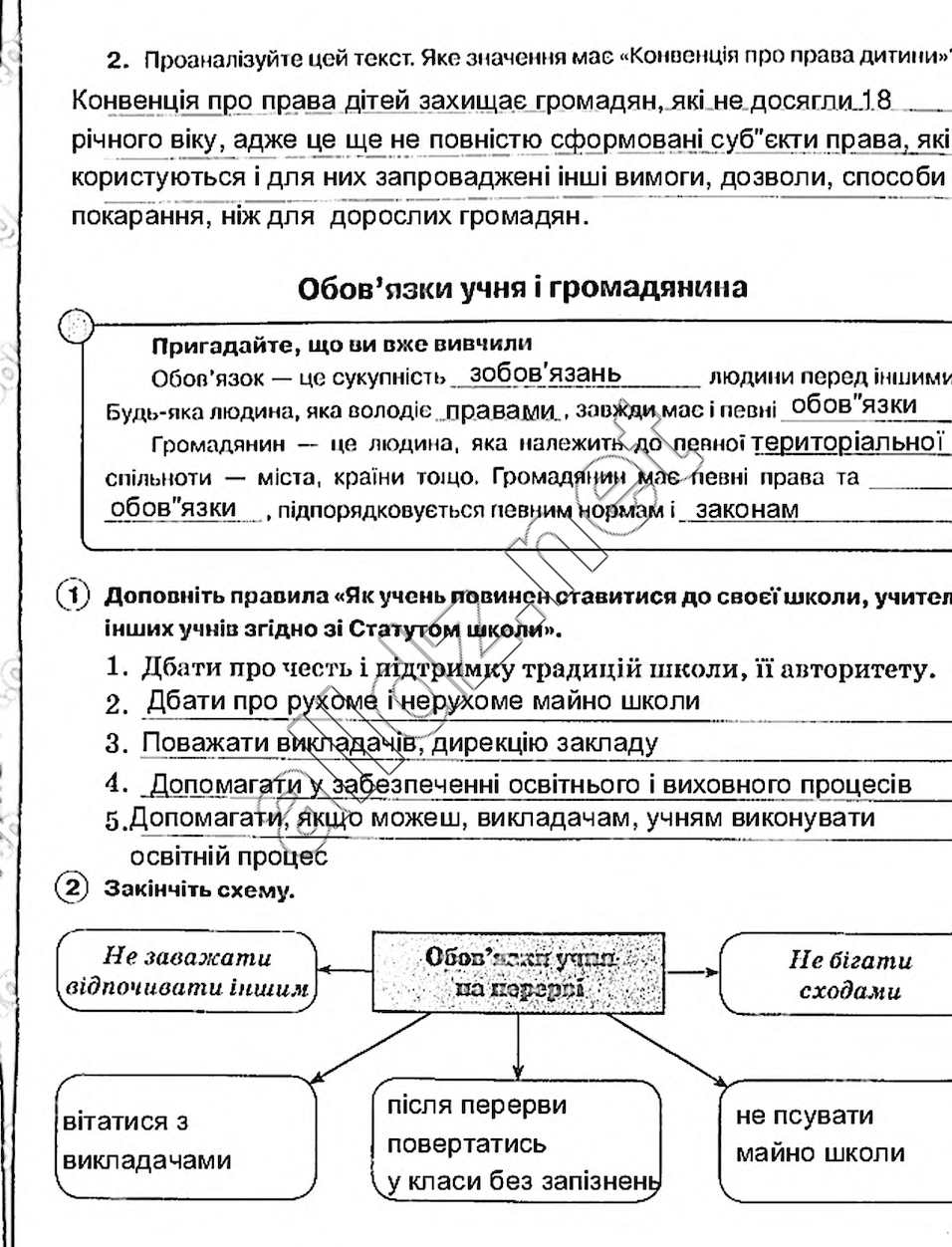 Сторінка 39 основи здоров'я 5 клас Тагліна 2013