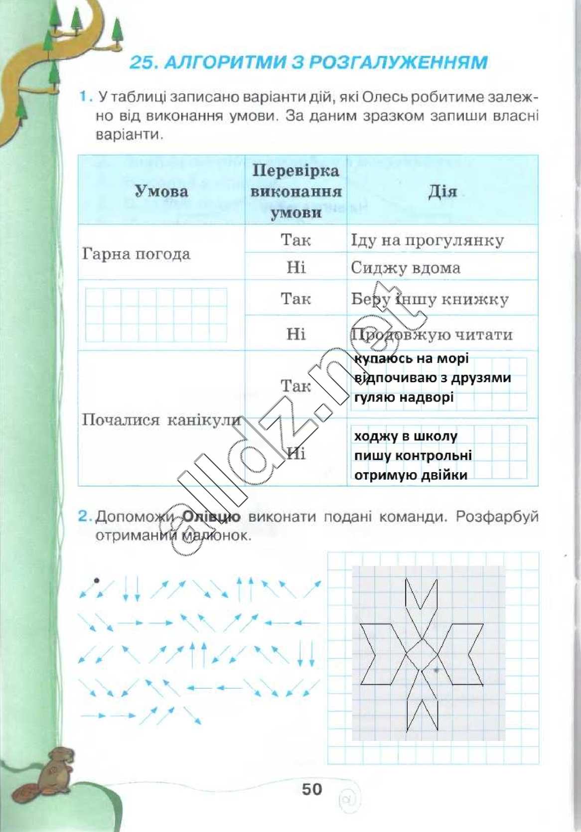 Сторінка 50 інформатика 4 клас Ломаковська 2015