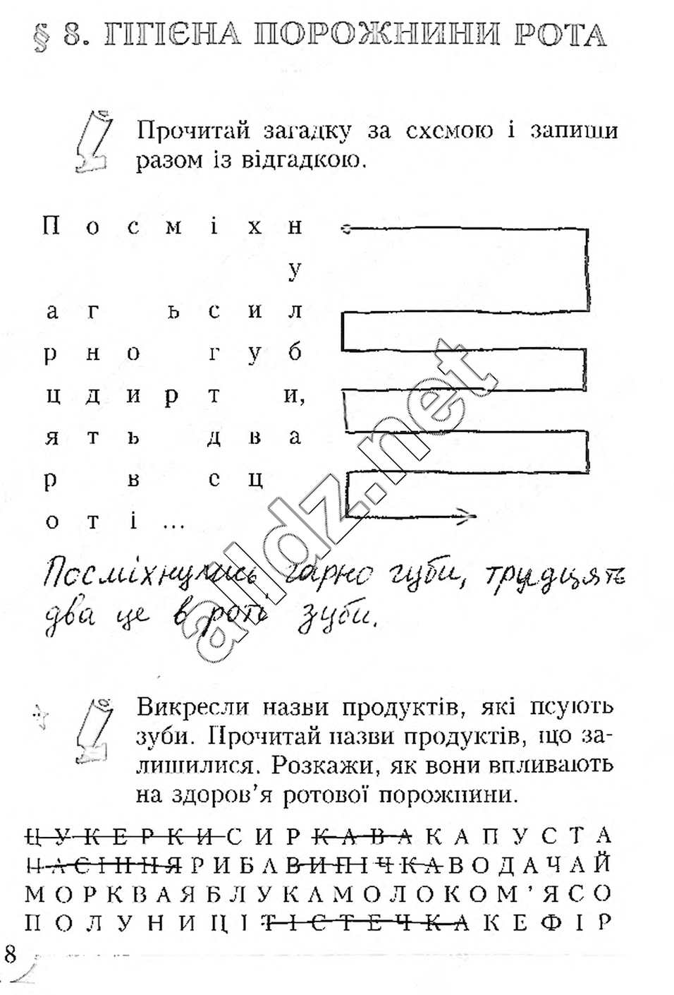 Сторінка 18 основи здоров'я 4 клас Бех 2015
