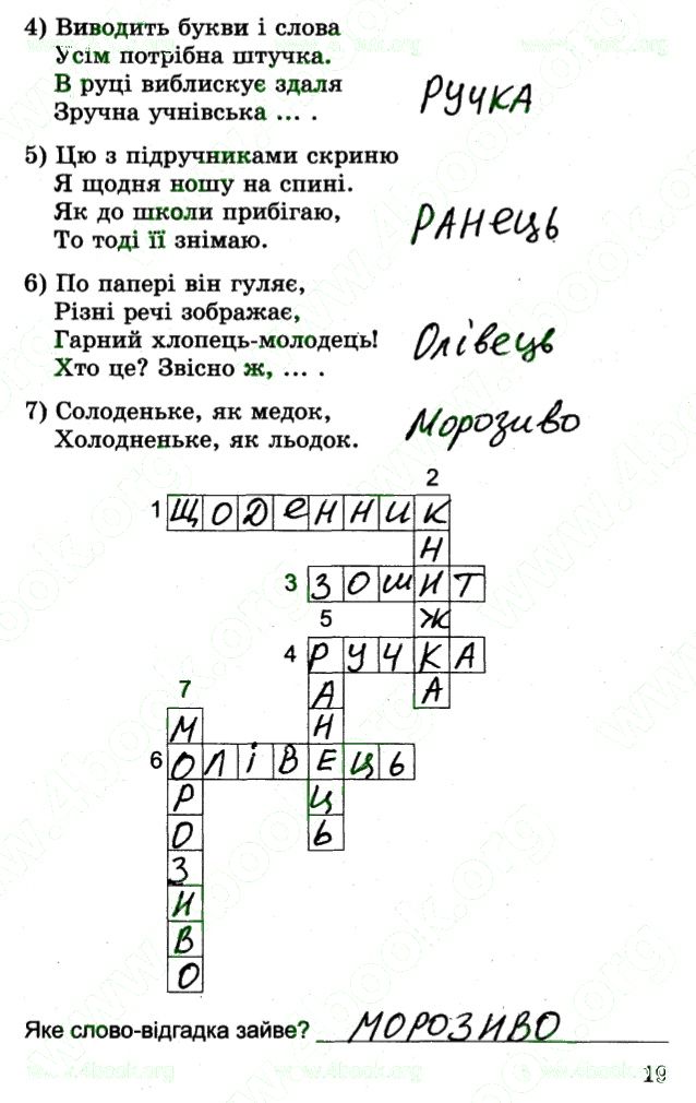 Сторінка 19 основи здоров'я 4 клас Гнатюк 2015