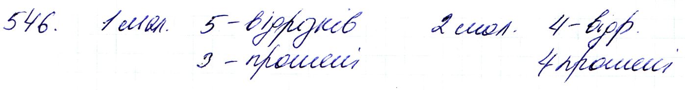 Вправа 546 Частина 1 Математика 3 клас Оляницька 2020