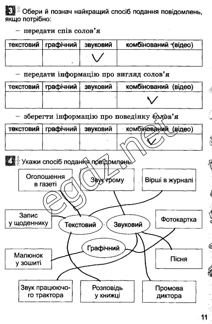 Сторінка 11 інформатика 3 клас Коршунова 2014