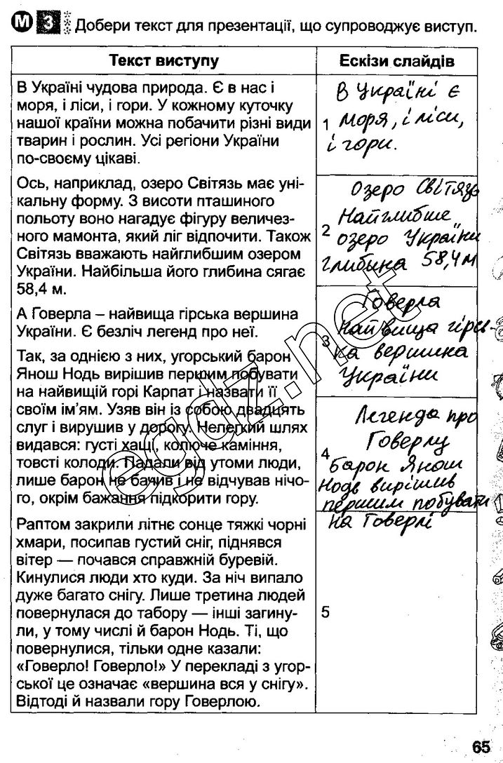 Сторінка 65 інформатика 3 клас Коршунова 2014