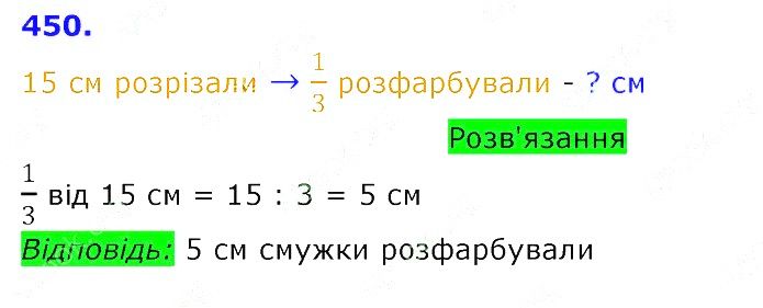 Вправа 450 Частина 2 Математика 3 клас Оляницька 2020