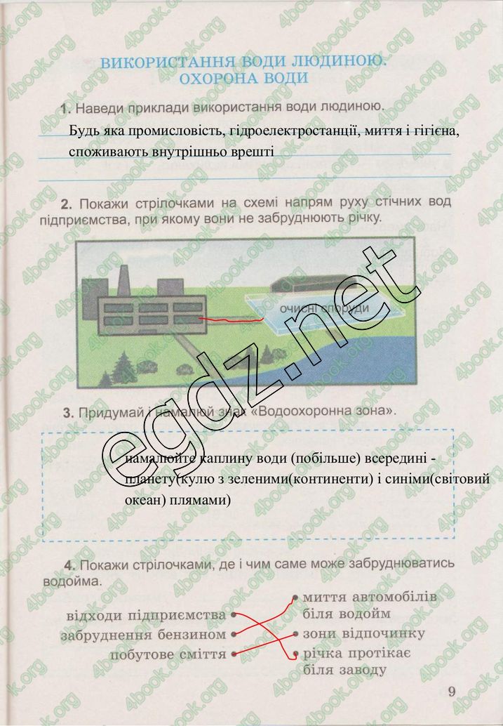 Сторінка 9 природознавство 3 клас Гільберг 2015
