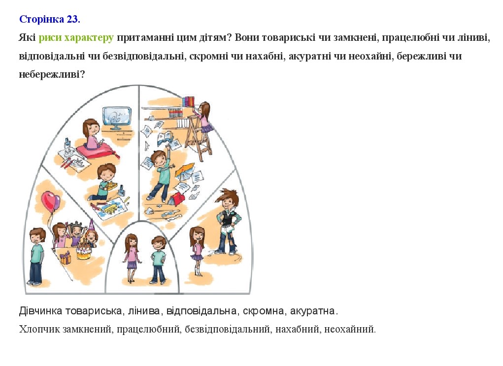Сторінка 23 я у світі 3 клас Тагліна 2013