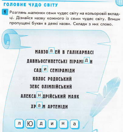 Сторінка 1 я у світі 3 клас Тагліна 2015