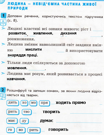 Сторінка 4 я у світі 3 клас Тагліна 2015