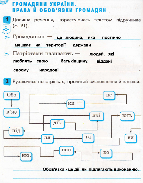Сторінка 38 я у світі 3 клас Тагліна 2015