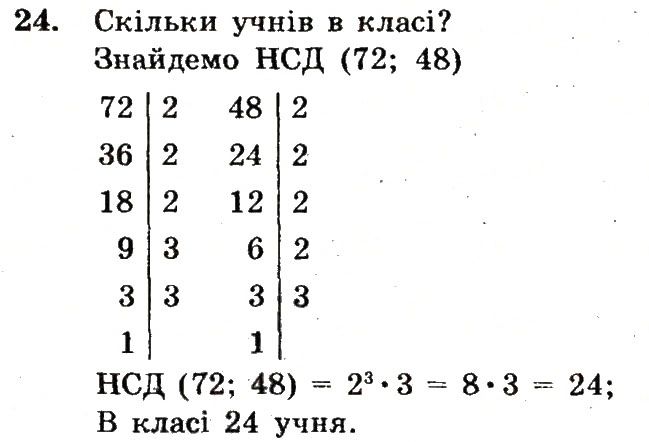 Вправа 24 – Варіант 4 математика 6 клас Мерзляк 2014