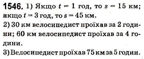 Вправа 1546 математика 6 клас Істер 2014