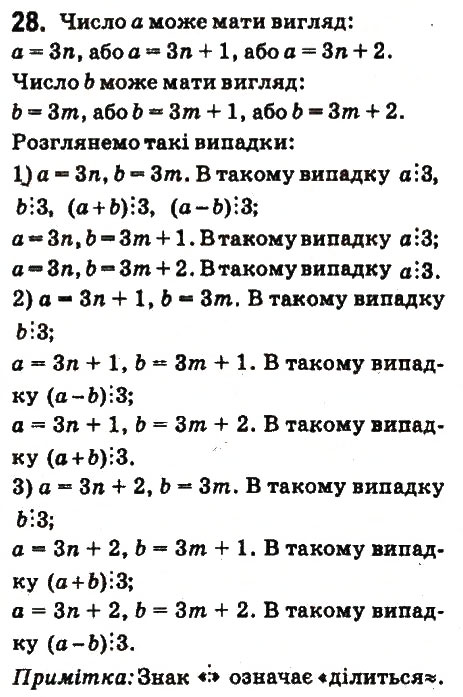 Вправа 28 математика 6 клас Істер 2014
