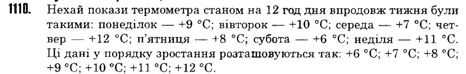 Вправа 1110 математика 6 клас Тарасенкова 2014