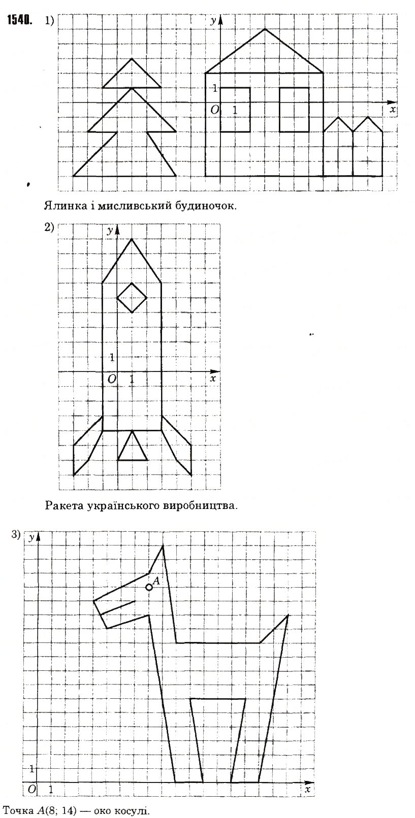 Вправа 1540 ГДЗ математика 6 клас Тарасенкова 2014 - Екстра ГДЗ