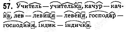Вправа 57 українська мова 6 клас Ворон 2014
