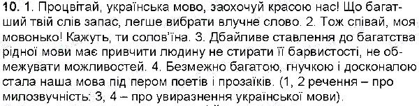 Вправа 10 українська мова 6 клас Глазова 2014