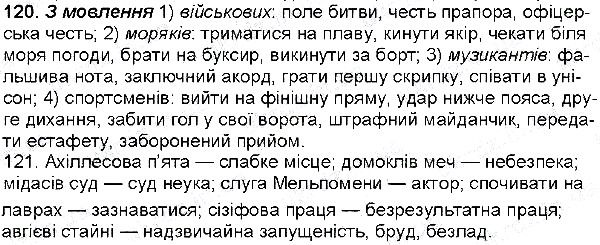Вправа 120 українська мова 6 клас Глазова 2014