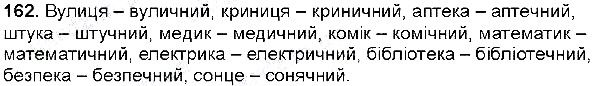 Вправа 162 українська мова 6 клас Глазова 2014