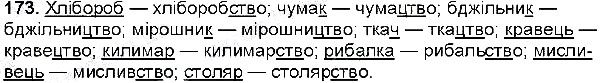 Вправа 173 українська мова 6 клас Глазова 2014