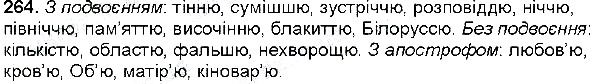 Вправа 264 українська мова 6 клас Глазова 2014